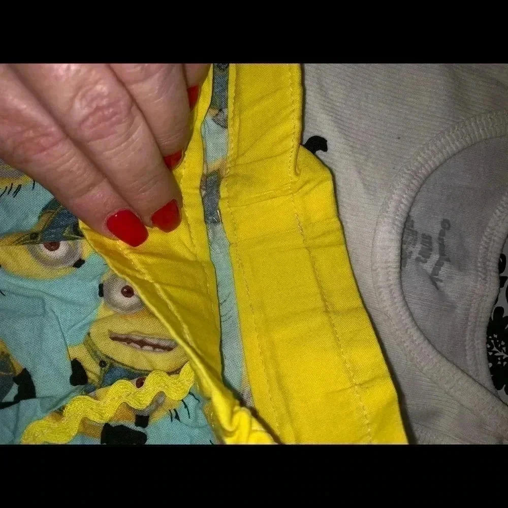 HANDMADE MINION SHORTS SET MADE FOR VACATION!! - Picture 7 of 8